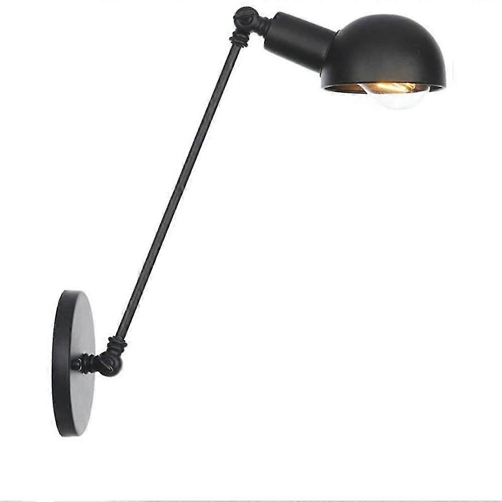 Long pole lamp arm double section LED wall lamp