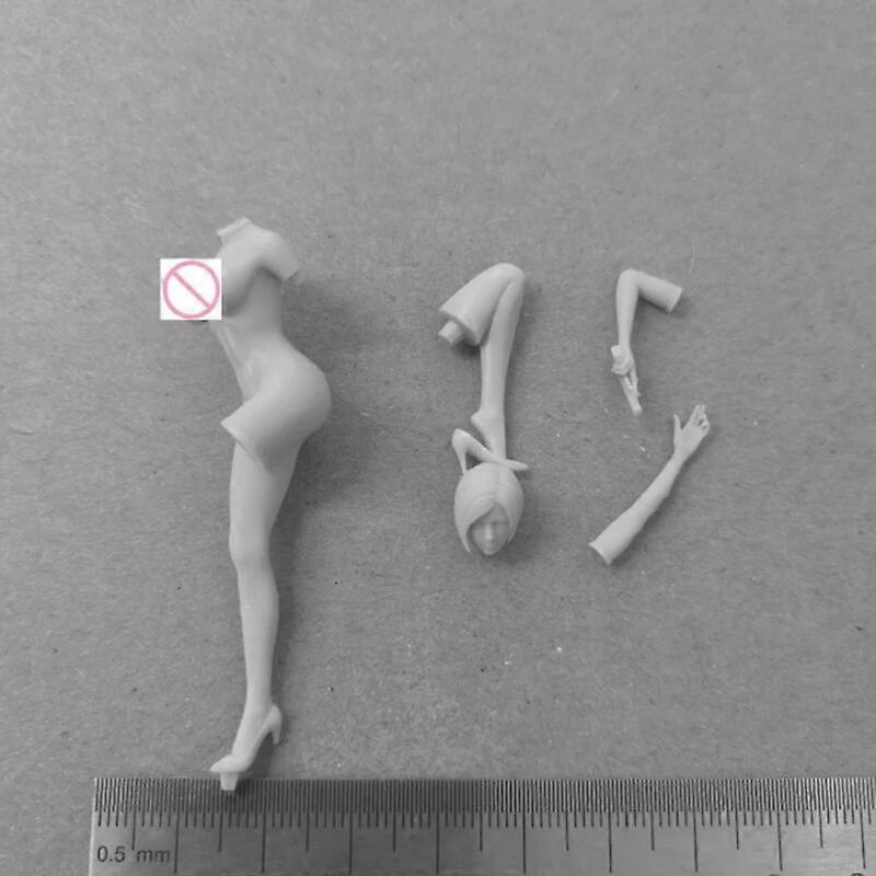 1/24 Scale Resin Figure Building Model Kit Ada Wong Unassembled Unpainted Statuettes Boy Toys