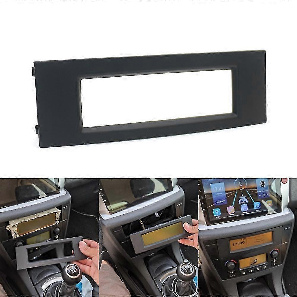 For Peugeot 207 Citroen C4 C5 RD3 Radio Multi-function C-Screen Shell Case Fixed Frame CD Player Screen Replacement Housing