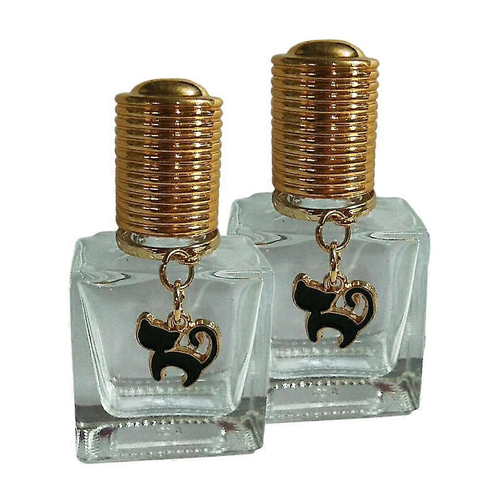 10ml Empty Roll On Bottles Glass Roller For Perfume Essential Oils 2pcs