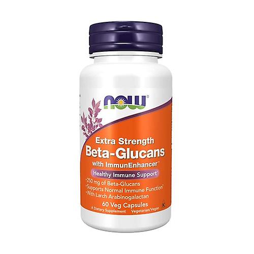 Beta-glucans with immunity enhancer 60 vegetable capsules
