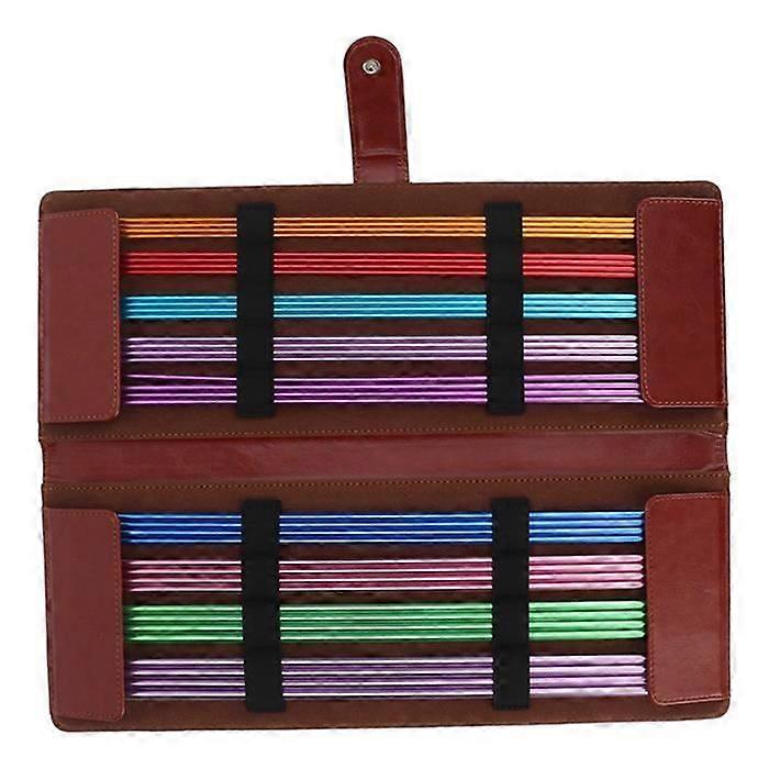 Crochet Hook Knitting Needles Set of 36 Pieces, 35cm Long, Multiple Sizes, Double Pointed Shanks