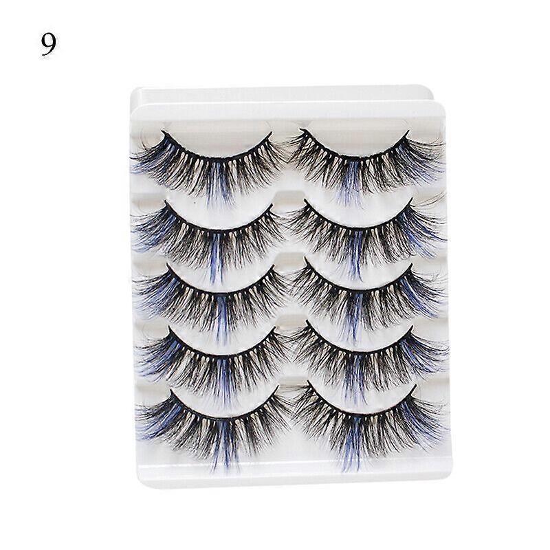 Lash Extension Mix Colored DD Curl Russian Volumes False Eyelashes Beauty Fluffy