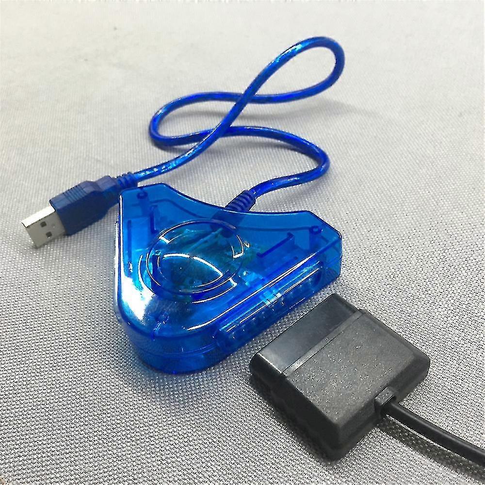 Dual Ports Ps2 Pc Adapter Game Pad Controller Converter Cable