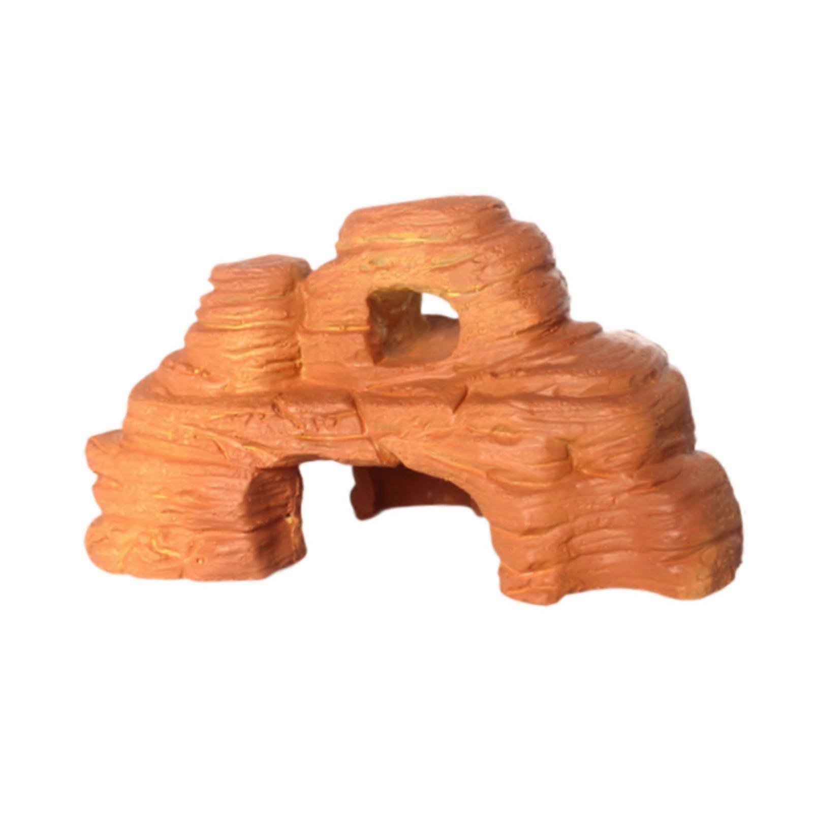 Reptile Hideout Decor Reptile Breeding Box for Small Lizards Fish Amphibians
