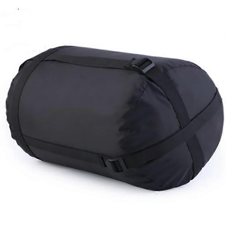Nylon Compression Sacks Bag Sleeping bag Stuff Storage Compression Bag Sack(1pc-Black)