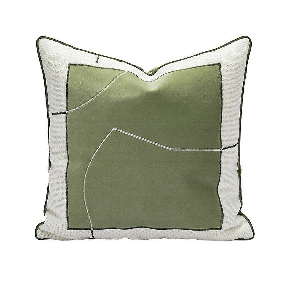 Modern lyx gräs grönt hem soffa mjuk kuddfodral