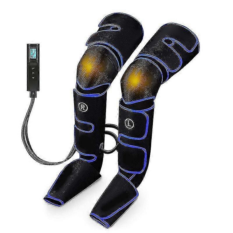 Masseur de jambe à compression d’air 360 Multi-intensité avec contrôleur portable EU Plug