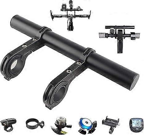 Handlebar Extender Bicycle Aluminum Alloy Bracket Extension Double Handlebar Extension Mount Holder Use compatible for XIAOMI M365/Pro 1S Ninebot and 