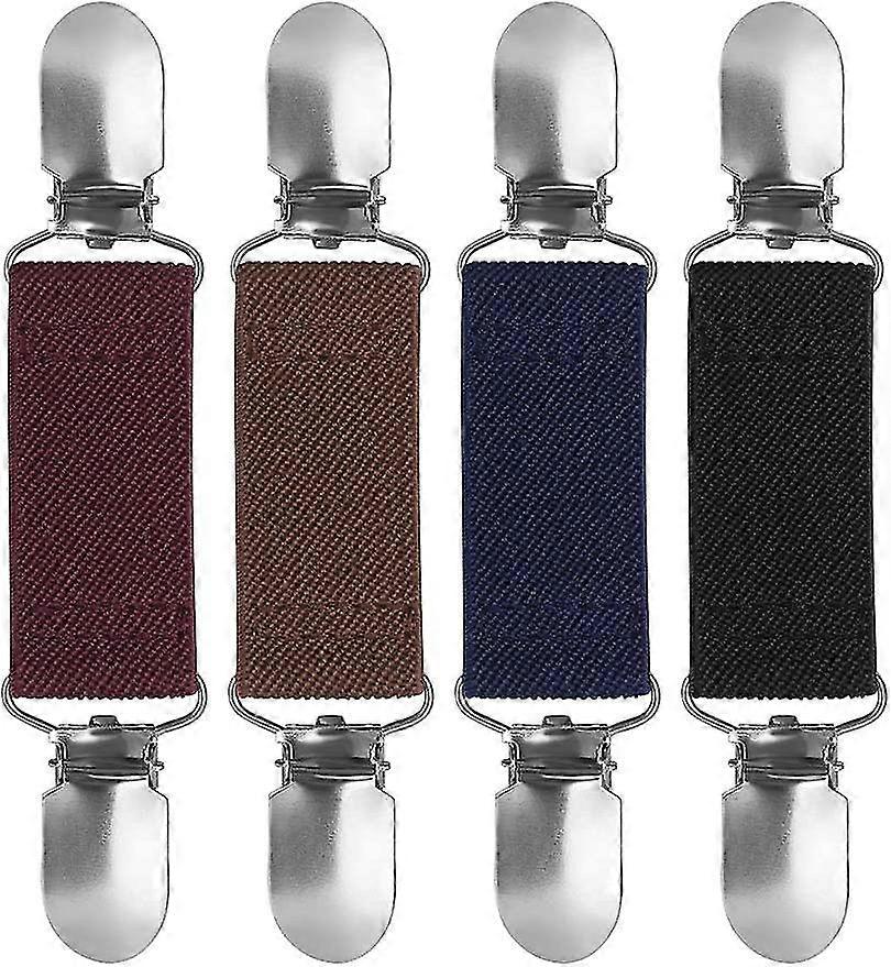 4 Stück Pullover Clips, Pullover Cardigan Clips, Elastischer Clip Unisex Simple