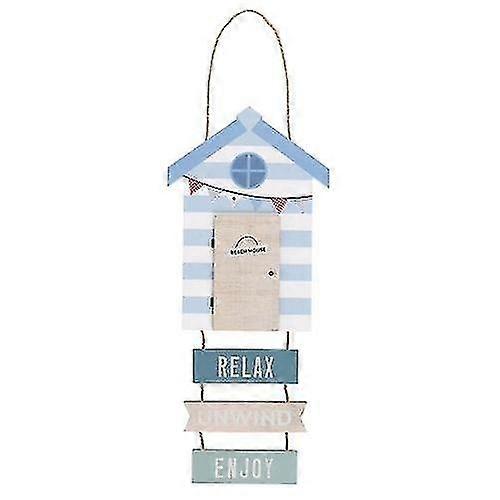 Re Un Enjoy Beach Hut Door Sign