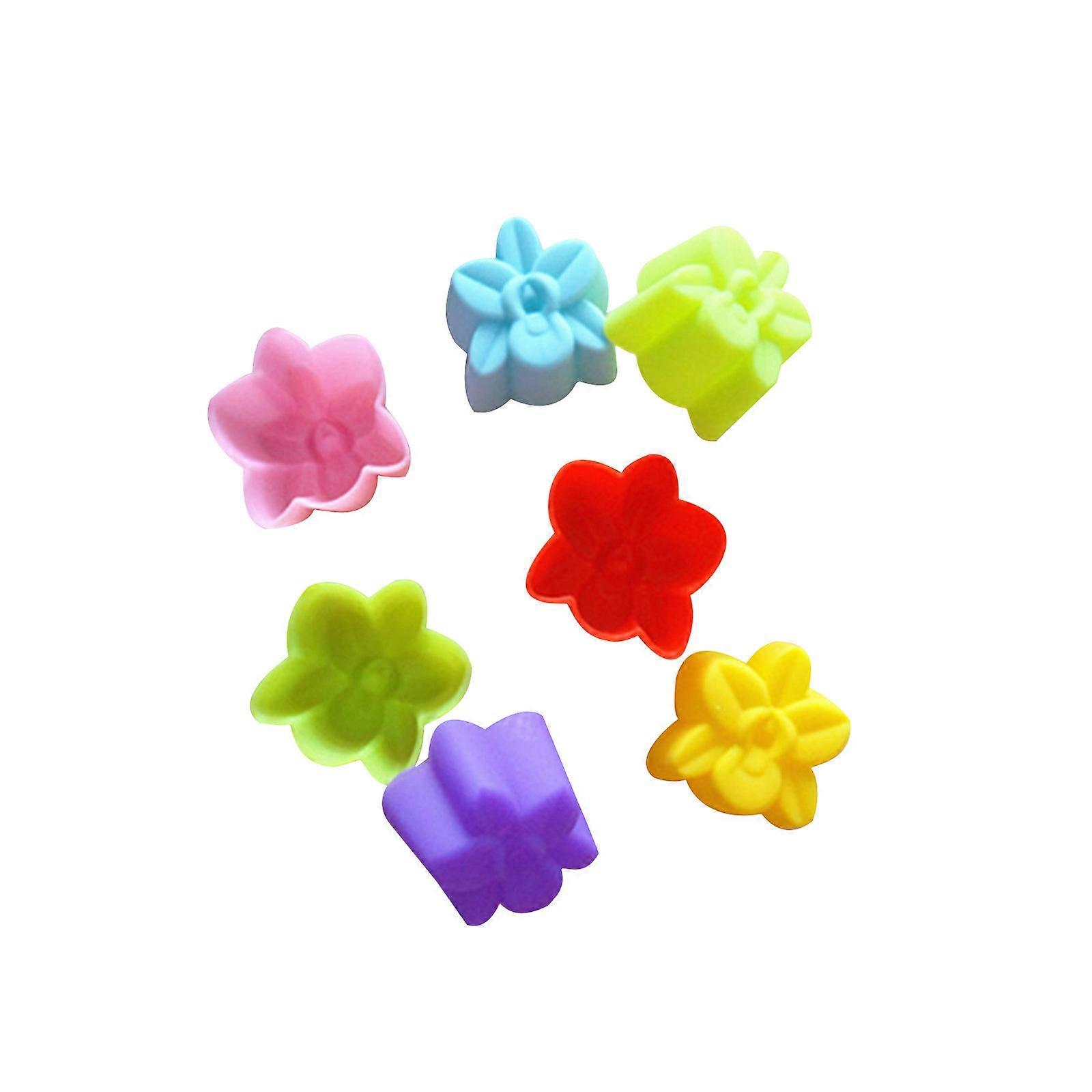 3CM plumeria, jelly pudding, random color