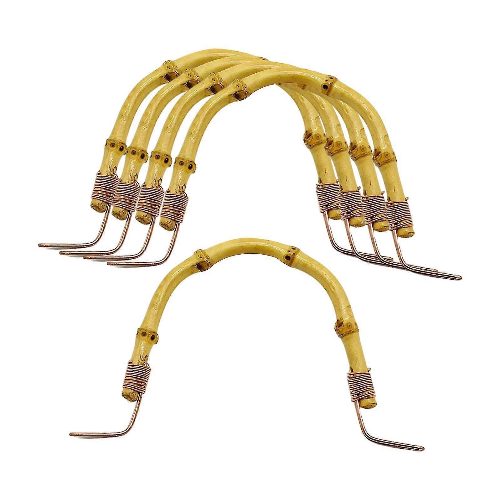 5 pièces Poignées de théière pour céramique Bouilloire à thé Fournitures à thé pour accessoires de cérémonie du thé Poignée en bambou robuste Surface lisse-Bon