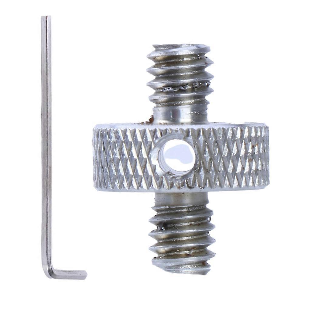 Parafuso de câmera de metal Convert 1/4 a 3/8 polegadas 1/4 a 1/4 Parafuso de câmera DSLR
