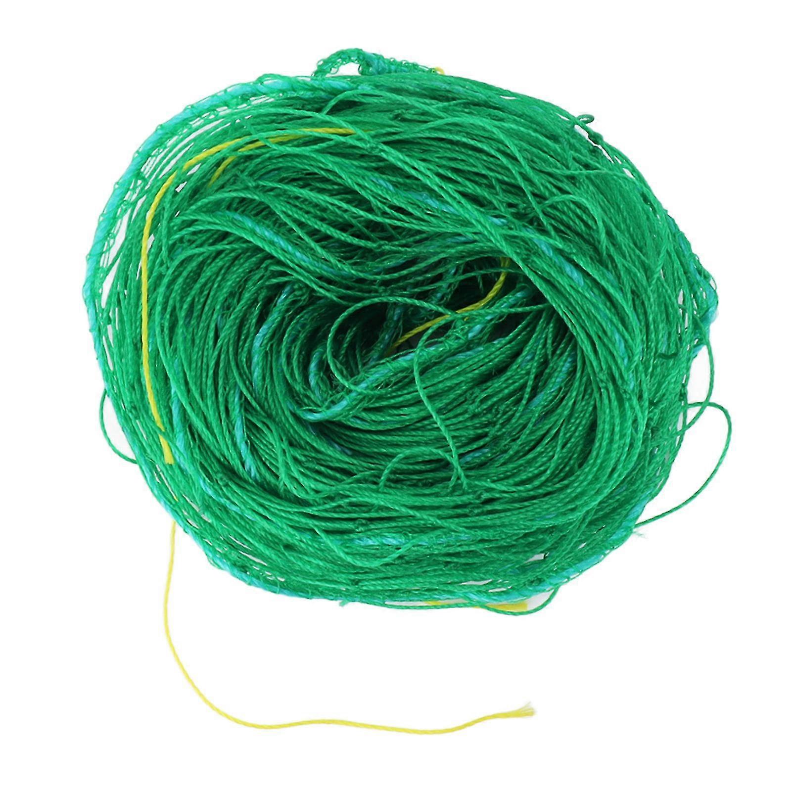 2x5m Garden Veggie Plant Trellis Netting for Climbing Vines - UV Resistant, Reinforced, for Greenhouses Courtyards