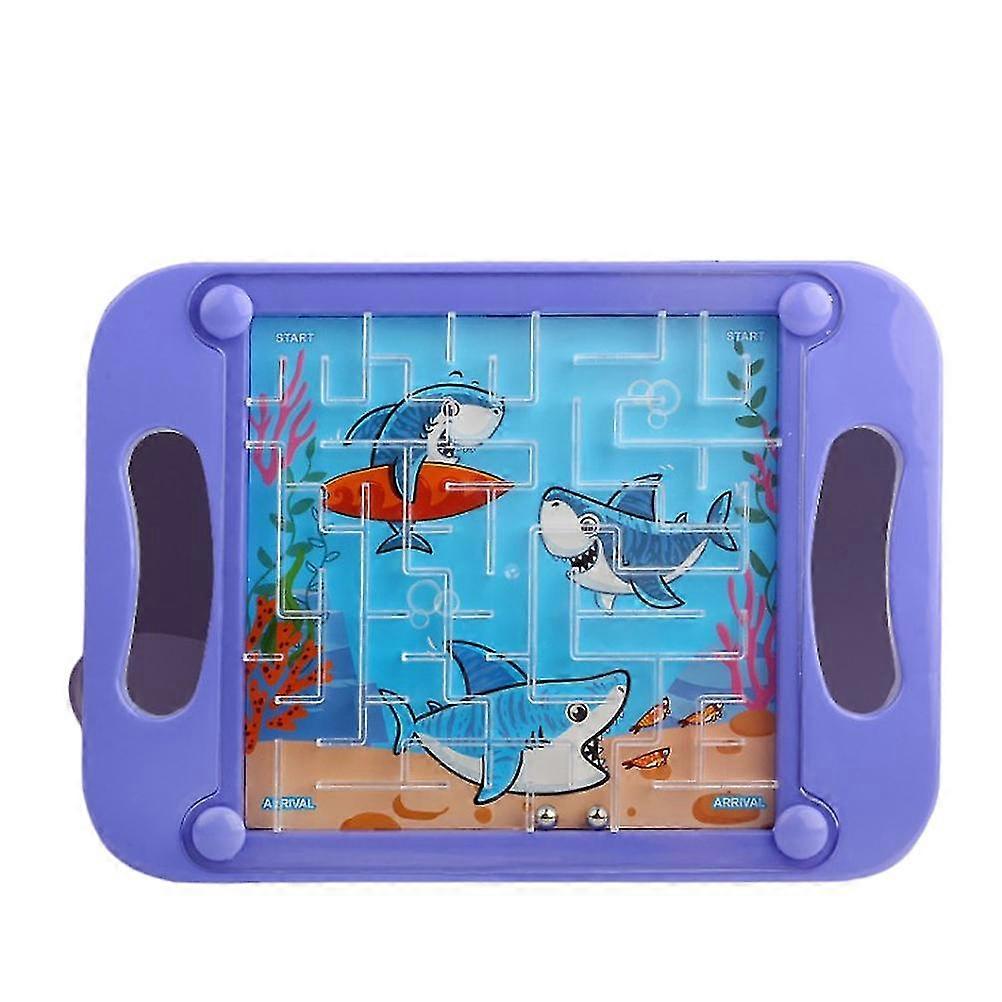 Children Puzzle Toy for Focus Training and Intelligence Development - Balance Ball Palm Maze Game Gift