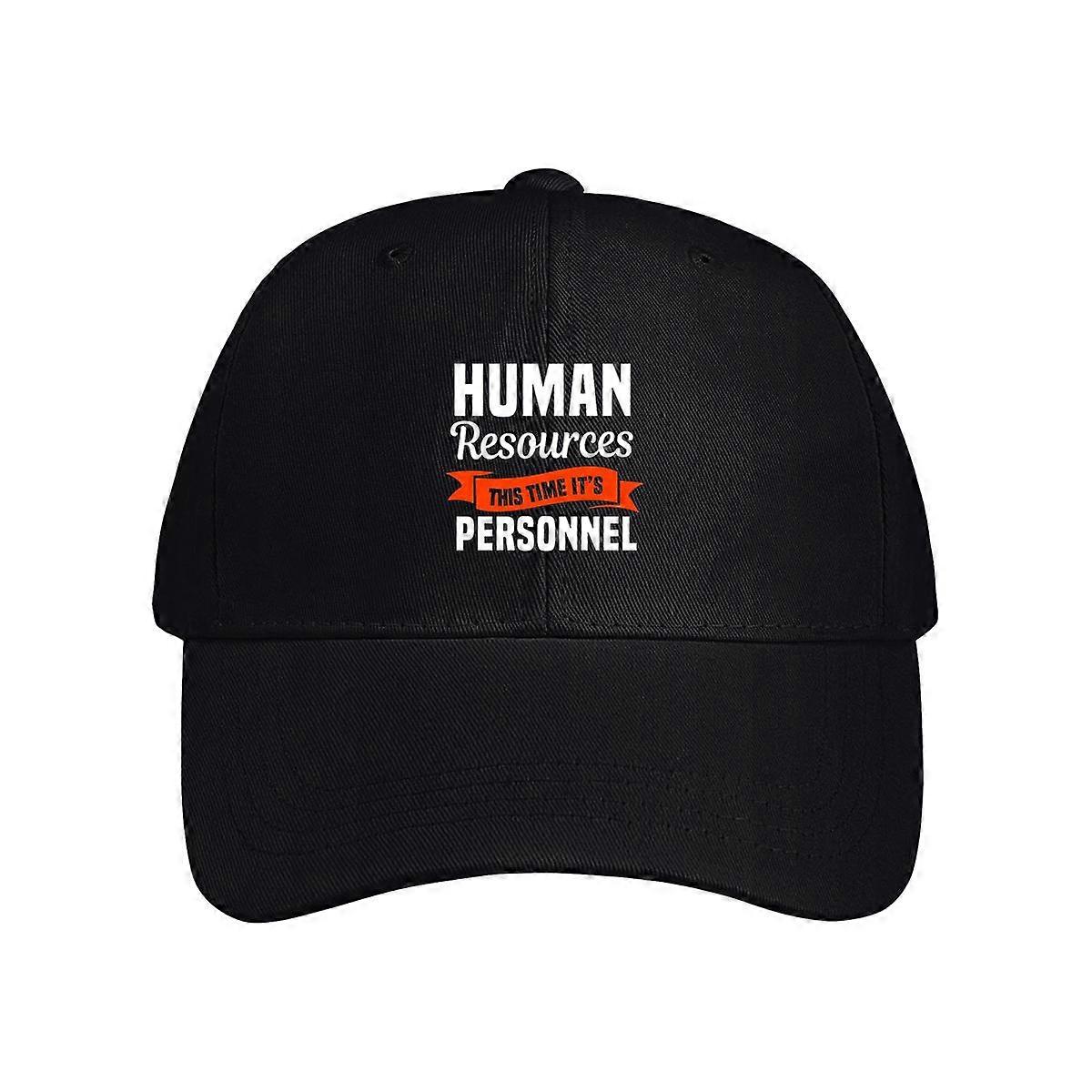 Human Resources This Time It's Personnel Baseball Cap