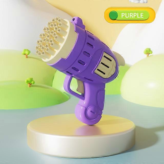 32 hole Bubble Beach Sand Toys machine fully automatic Bubble Beach Sand Toys outdoor toy children's cute Bubble Beach Sand Toys gun without battery a