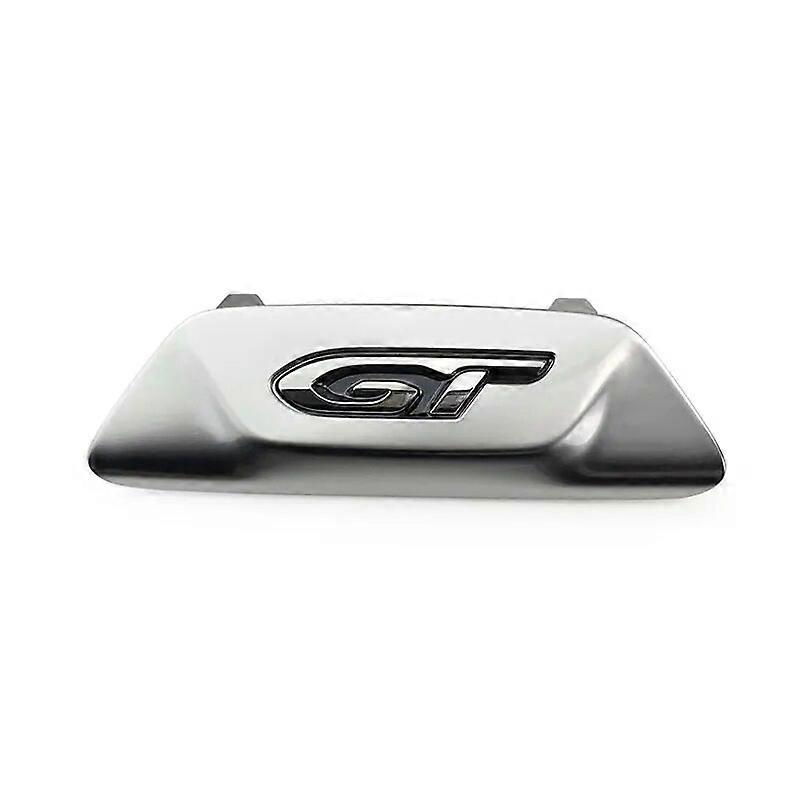 YL00910580 Applicable to 2008 4008 5008 GT steering wheel decoration GT letters ABS chrome platingVehicle Dashboard Accessories