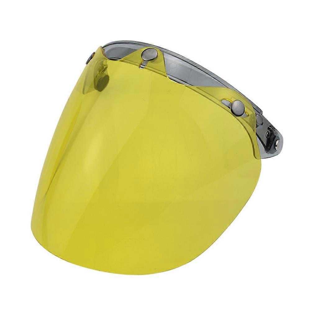3-Snap Flip Shield (Multicolour,Yellow,Gray,Transparent,Silver)