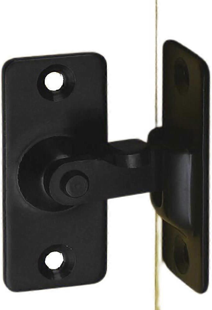 Right angle loop hook, black (2 pieces)