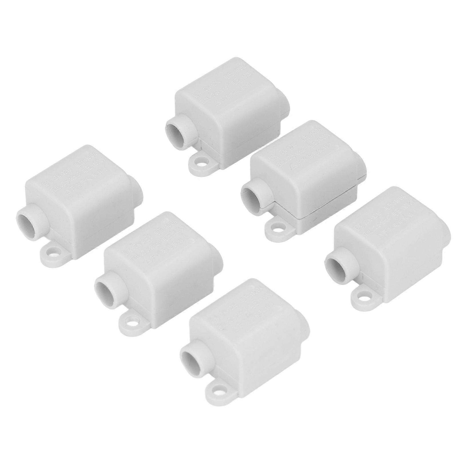 6PCS Wire Connector T Type Splitter1000V 100A High Power No Break Quick Connectors ZK?1216