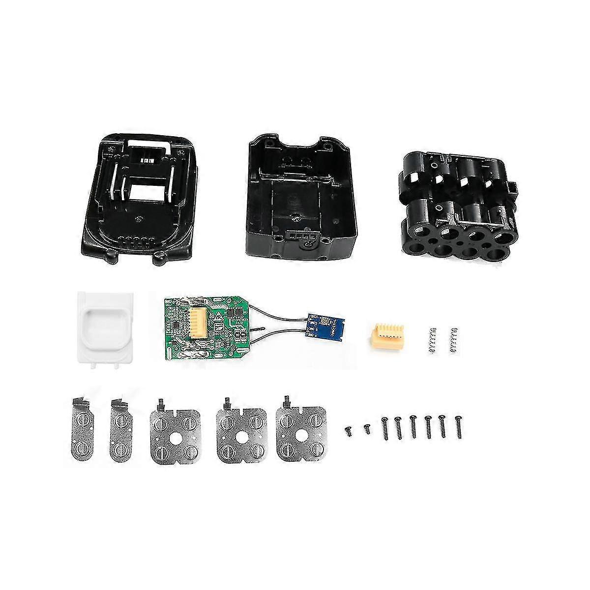 xjProtective Board+battery Plastic Case Compatible 14.4v Bl1460 Lithium Battery Protection Board Kit