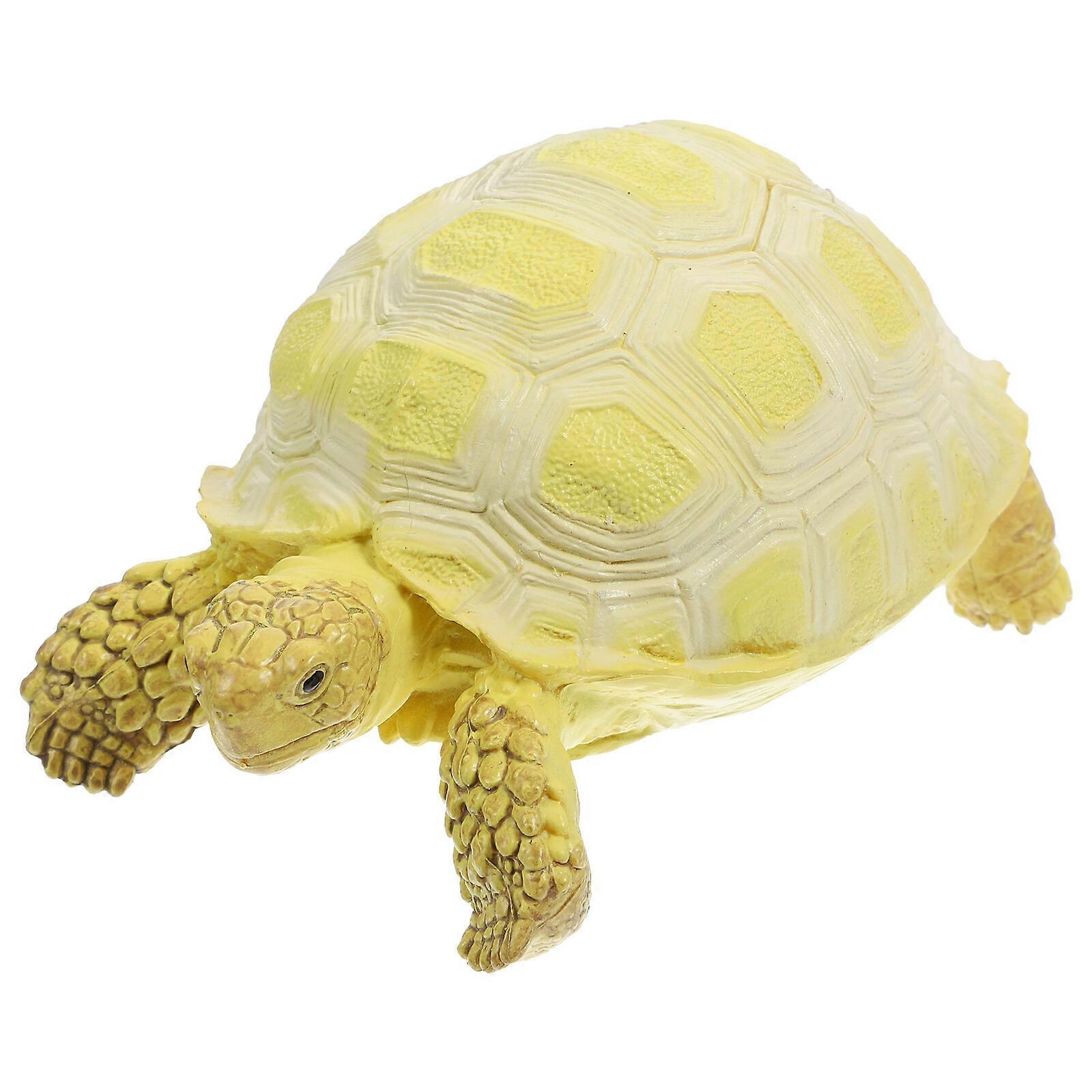 Simulering Turtle Model Plastic Turtle Figurine Simulering Animal Educational Model
