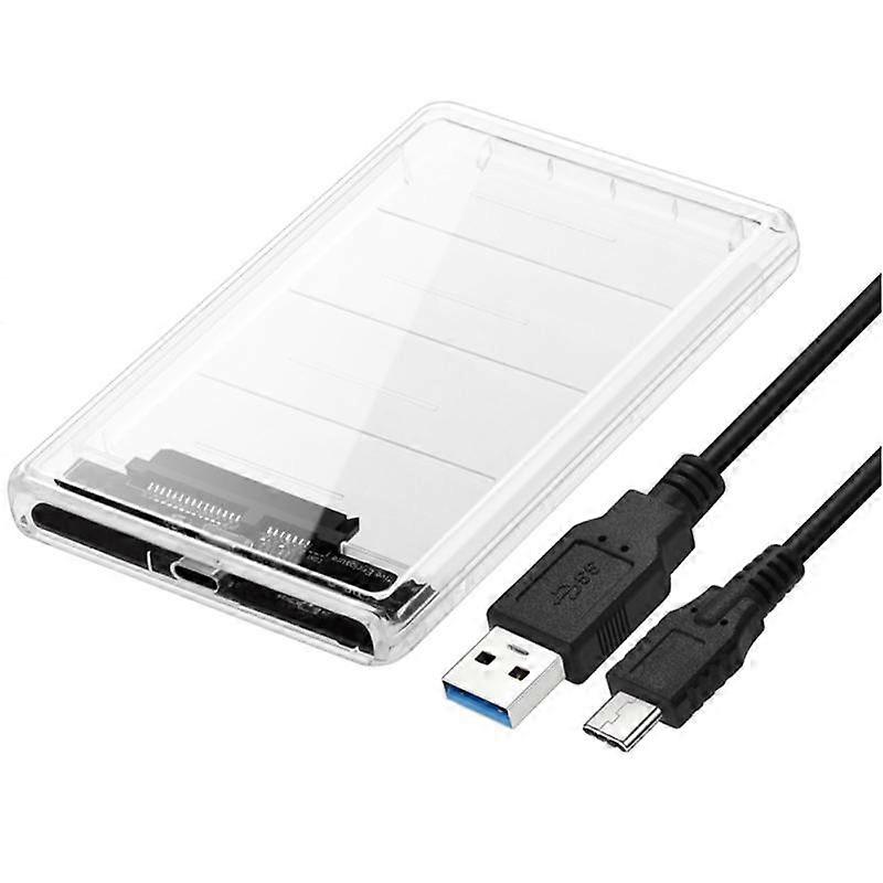 USB3.1 SSD Case For 2.5inch SATA SSD HDD Case SATA III to USB 3.1 SSD Hard Disk Enclosure Support 6TB Mobile External HDD