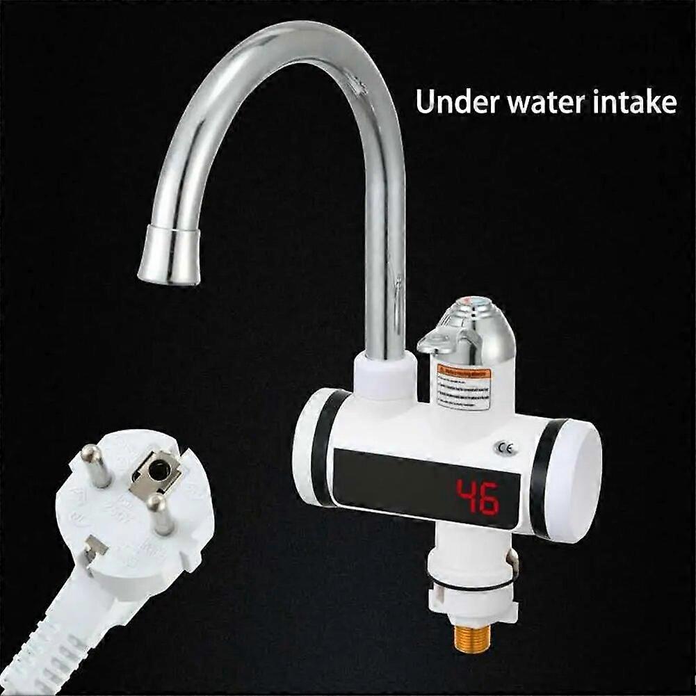 Electric Faucet Instant Heating Fast Heating Water Heater Heating Faucet for Kitchen Bathroom Conform to European Standard