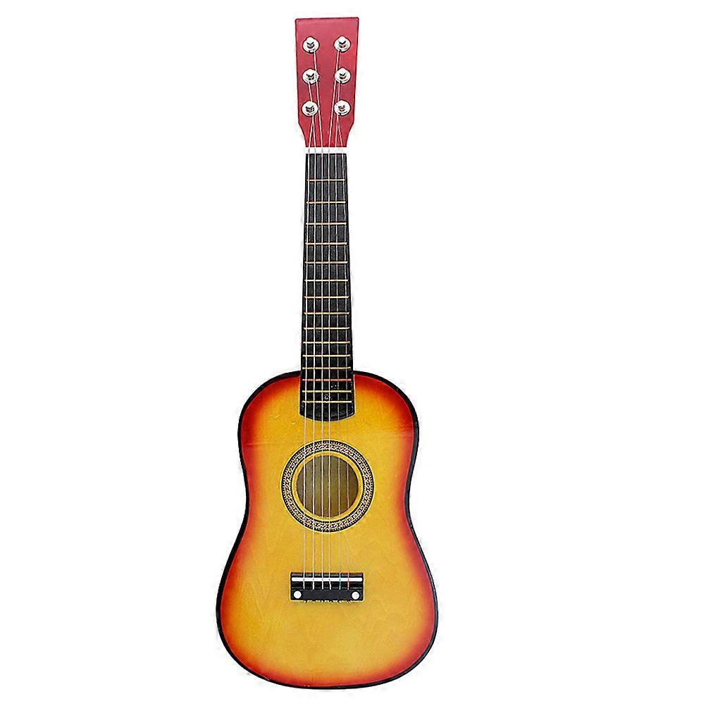 1 st 23 tums folkgitarr akustisk gitarr musikinstrument liten gitarr för nybörjare