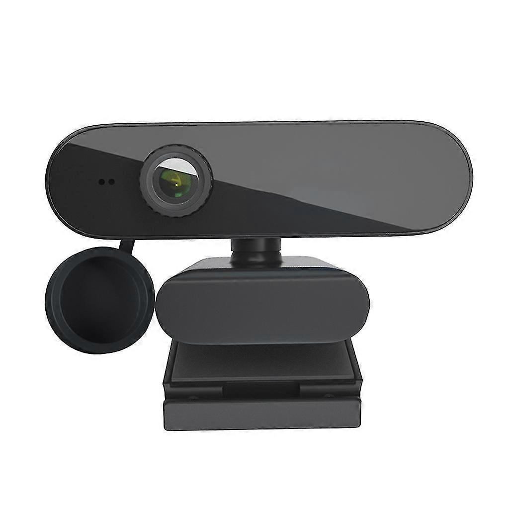 1080p 30fps Webcam With Microphone, Usb Computer Camera With Noise Reduction Mic