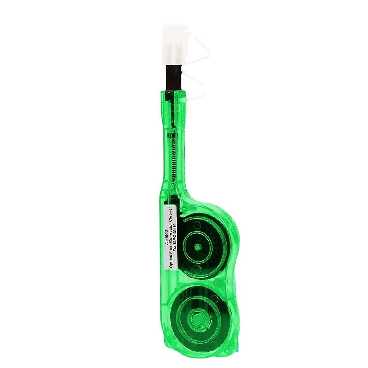 A-M600 Fiber Optic Connector Cleaner for MPO& Optical Fiber End Face Cleaning Pen for MPO/ Green
