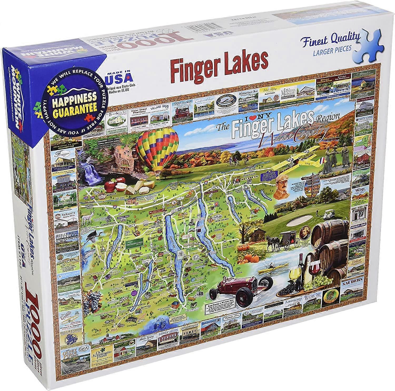 Pussel Finger Lakes - 1000 bitars pussel