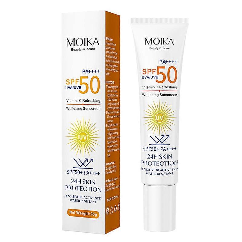 50 fois Isolation de la crème solaire Protection UV Frais Non