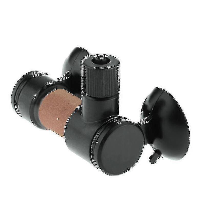 Fish Tank Co2 Atomizer Diffuser Easy Installation Diffuse For Aquarium1pc-black