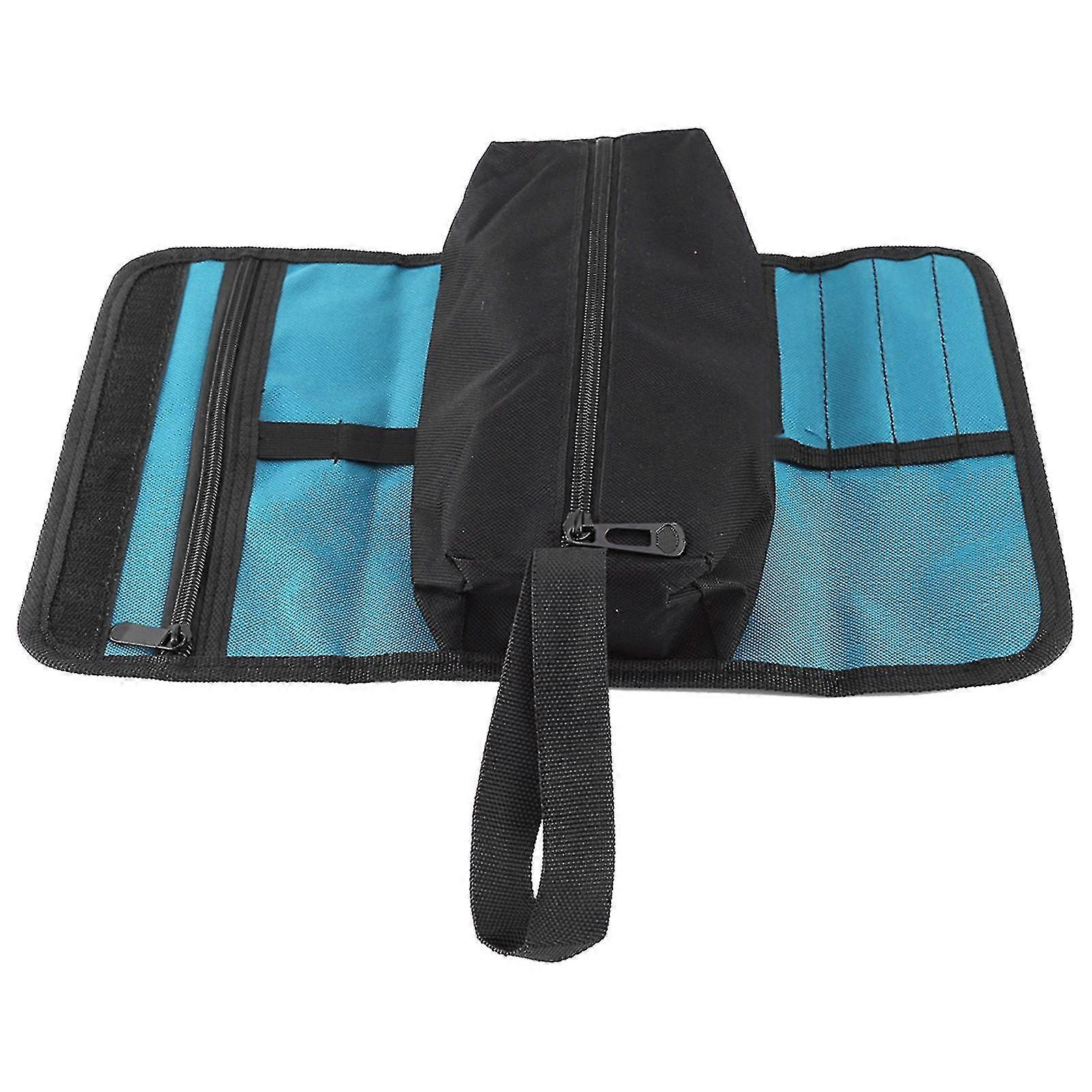 Foldable Professional Electricians Tool Storage Holder Roll Bag Convenient Organizer