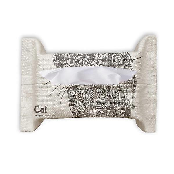 القط الطلاء البشري هادئة الطفل ورقة منشفة منشفة حقيبة منديل بومف