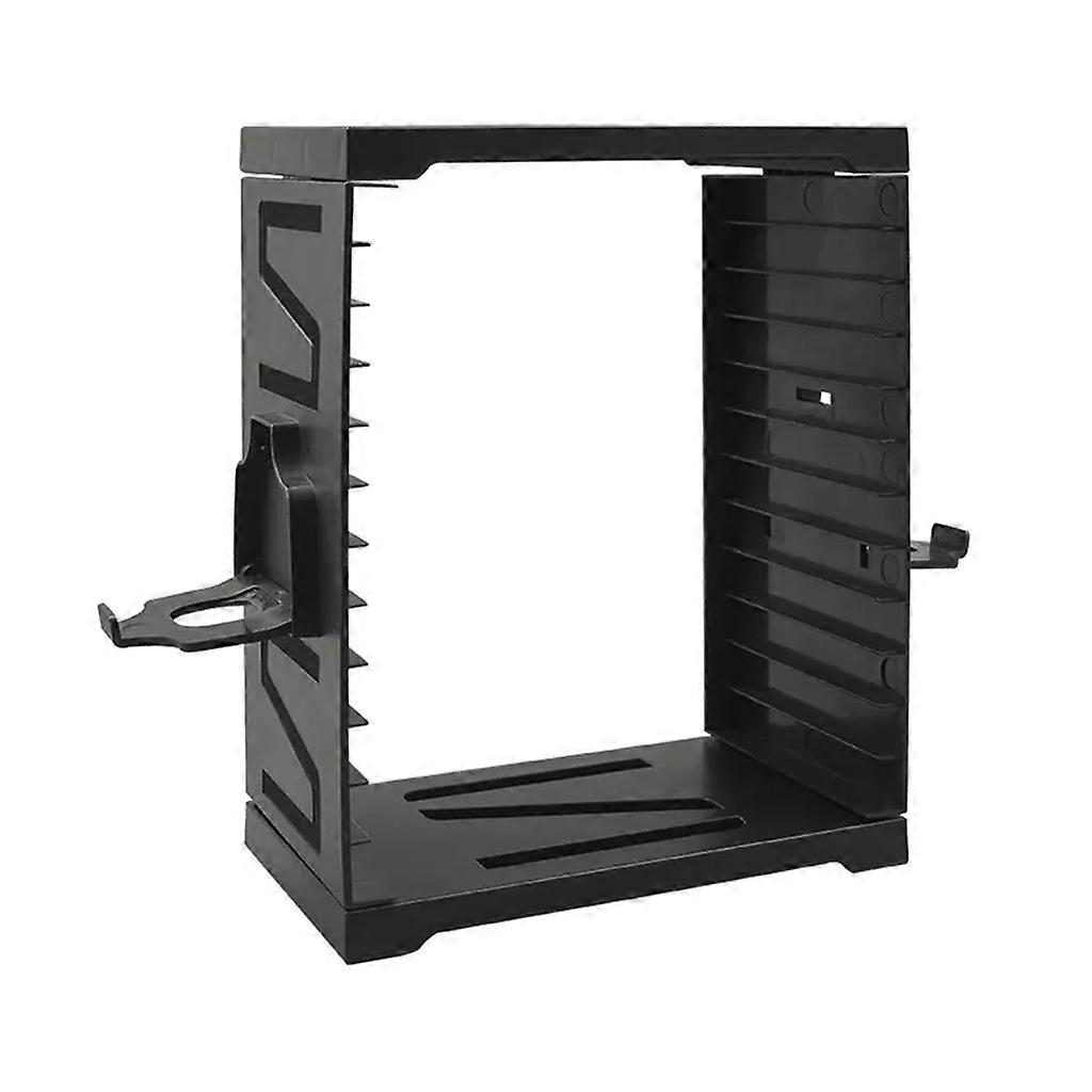 24 Game Disc Storage Tower Holder Stand Gamepad Controller Organizer Halterung