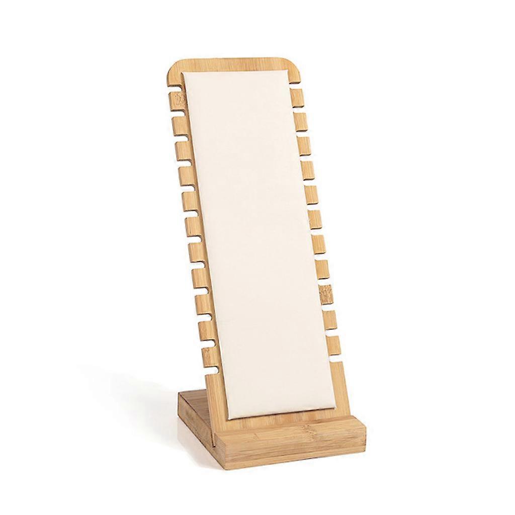 Display Stand Wooden Multiple Necklace Easel Showcase Display Holder for Case