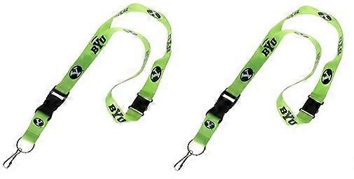 BYU Cougars NCAA Neon Lanyard 2 Pack