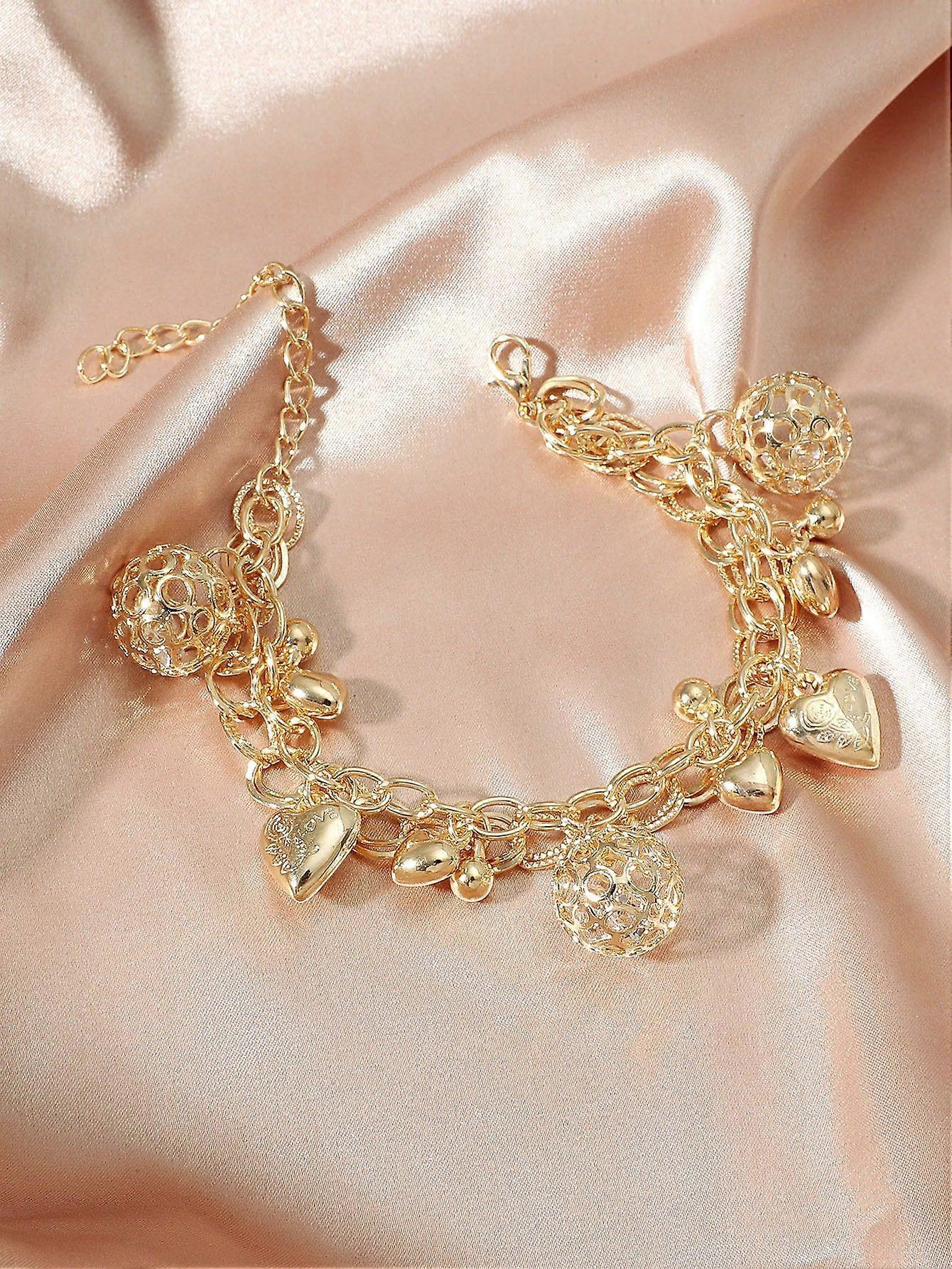 Bracelet de charme de cœur