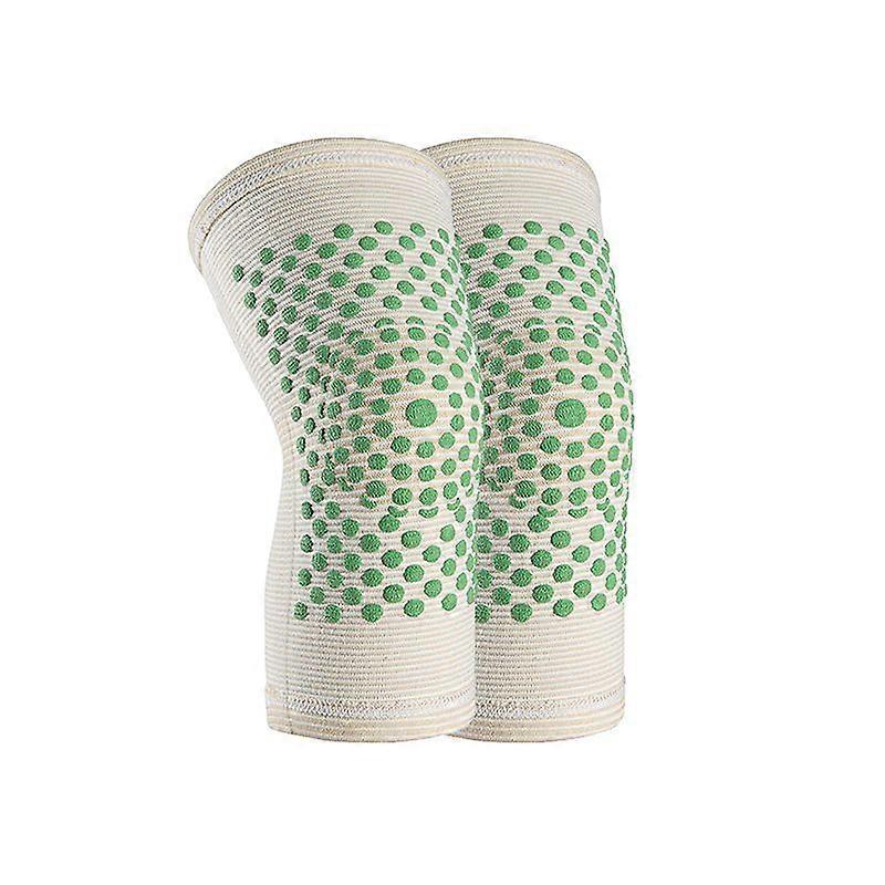 1Pair Självuppvärmande Stöd Knäskydd Knästöd Varm Smärtlindring