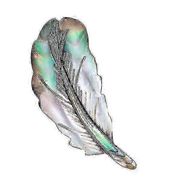 Feather Shaped Elegance: Creative Lovely Brooch