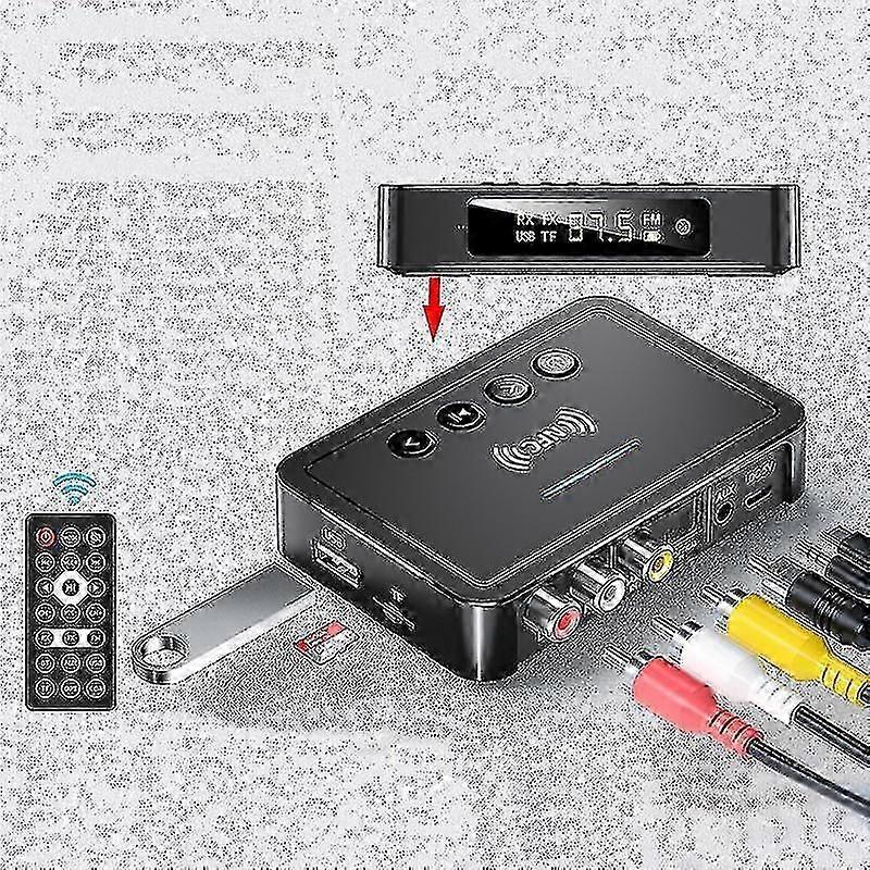 Nfc Bluetooth Receiver 5.0 Bluetooth Transmitter Fm Three In One Bluetooth Adapter Computer