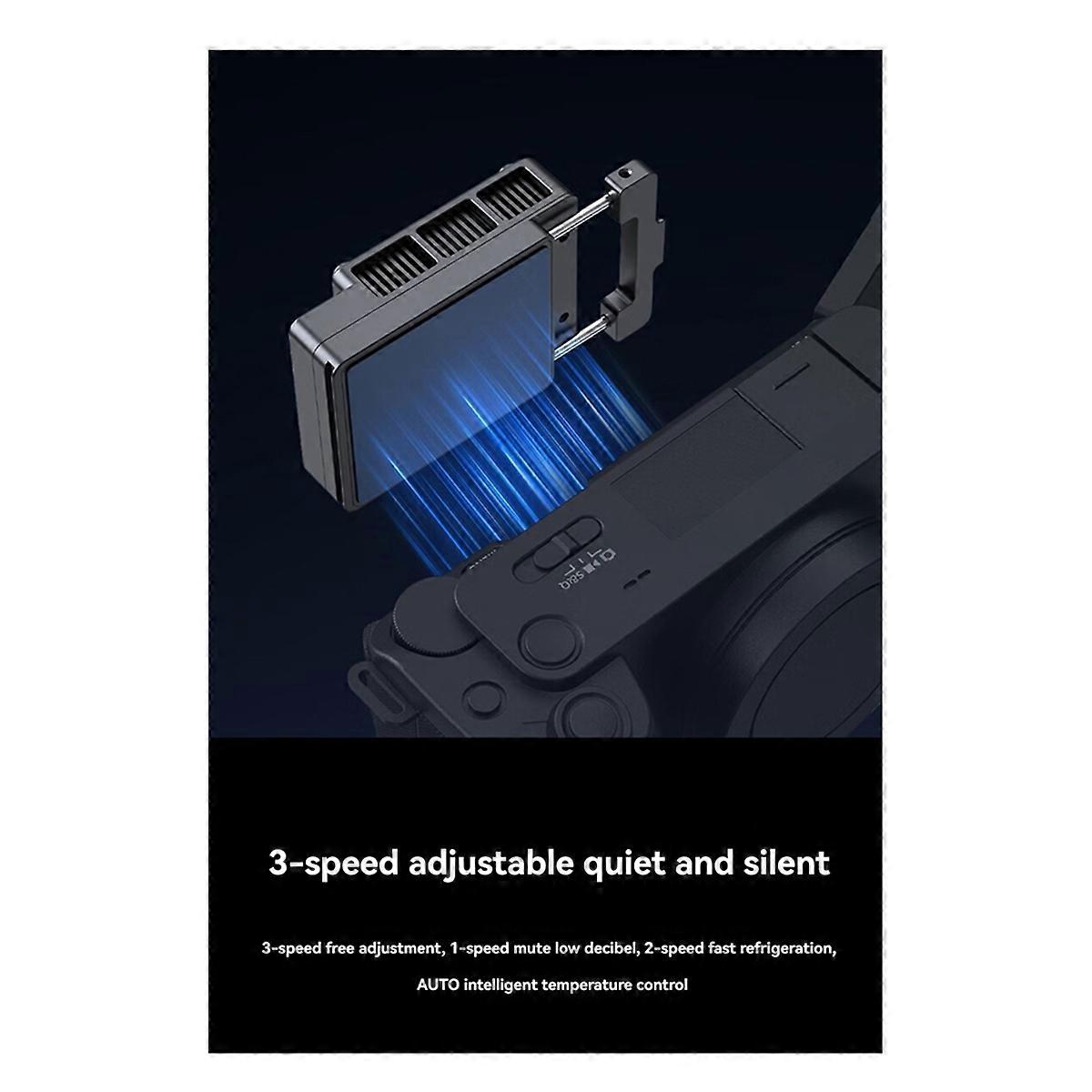CU01 Camera Cooler for R50, , - High-Efficiency Cooling System, Live Streaming Radiator, Heat Sink