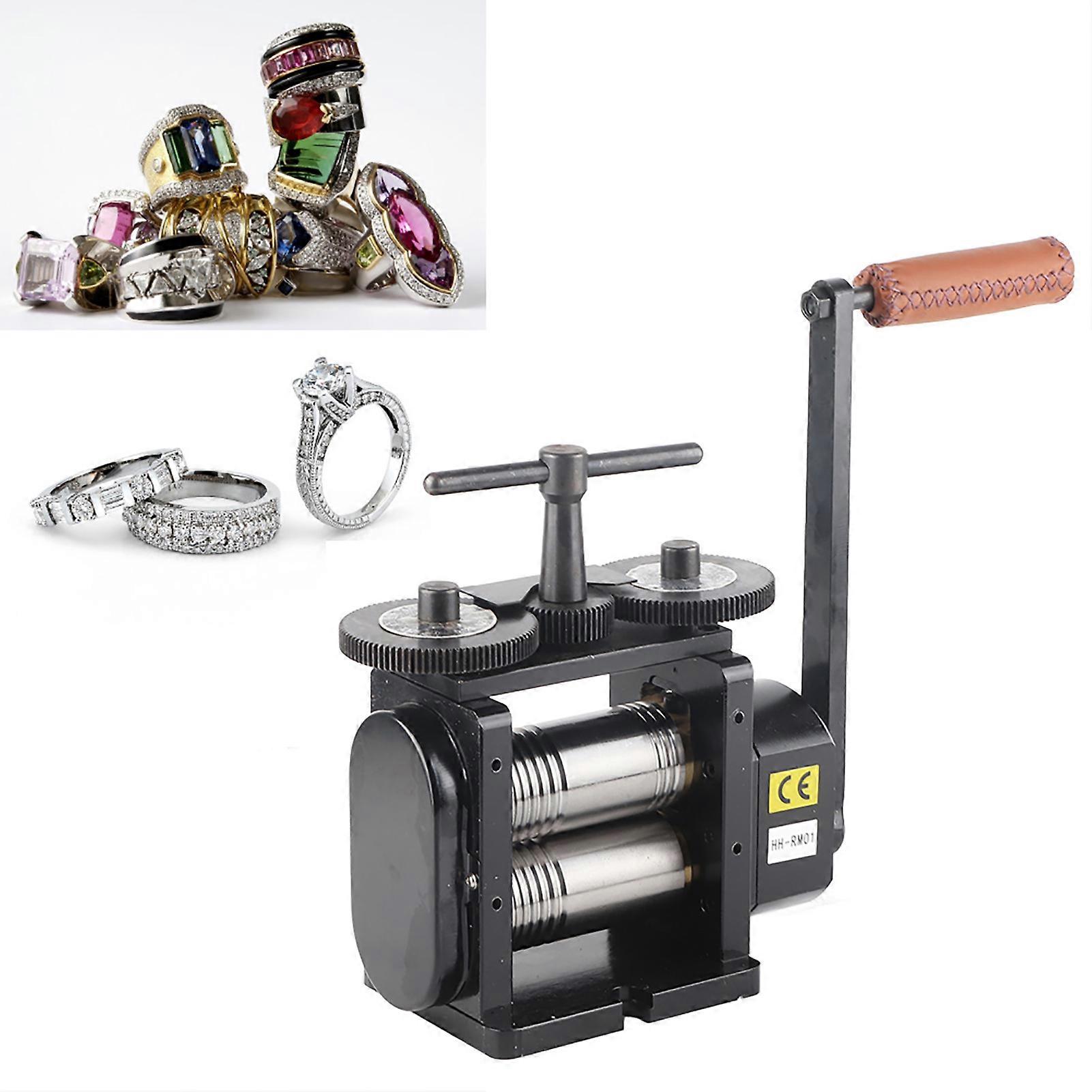 Manual Rolling Mill Machine 110x55mm for Jewelry Making Tool