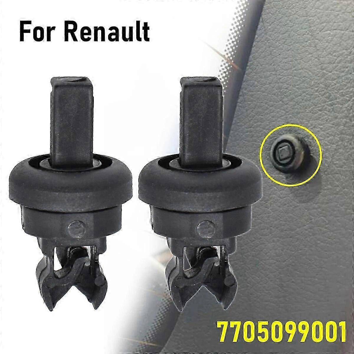 2X Clips For Renault Clio Megane Scenic Laguna Modus MK1 MK2 MK3 1 2 3 Rear Boot Parcel Shelf String Hanger Bracket 7705099001 FN9U1387