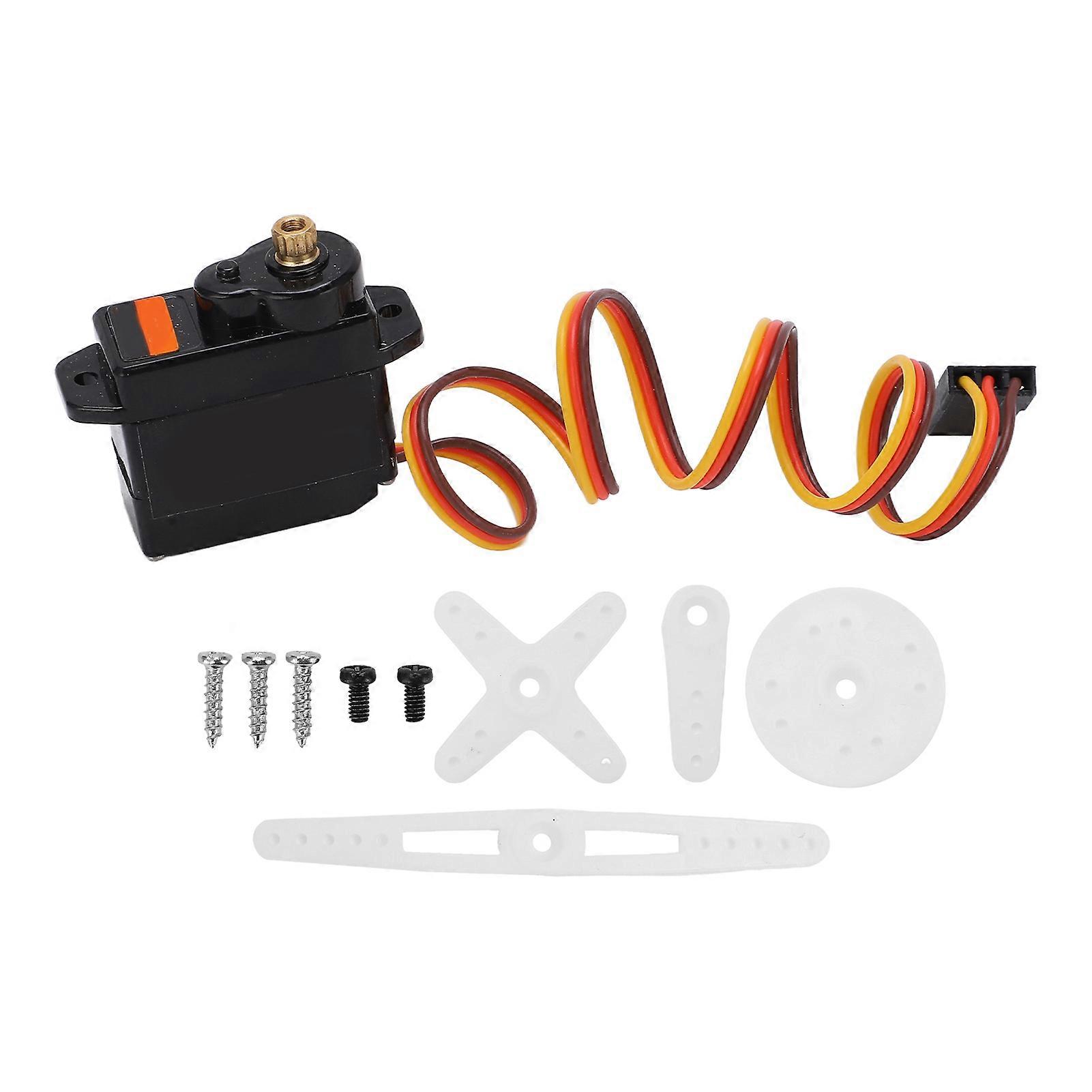 S08MD 200mA Gear Micro Analog Servo Low Power Consumption RC Model Helicopter Drone Parts