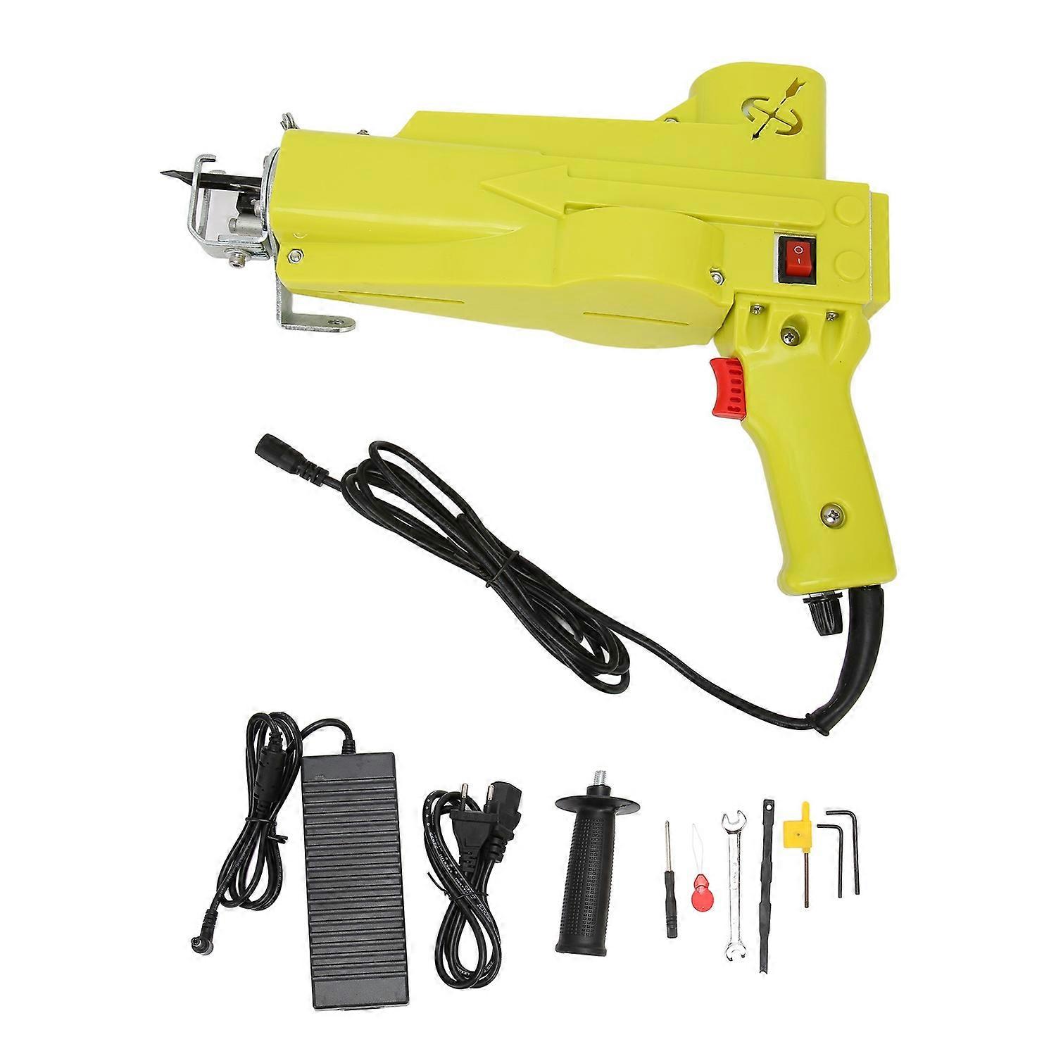 Tufting Machine High Efficiency 2 in 1 Electric Carpet Weaving Flocking Machine for Beginners 100‑24